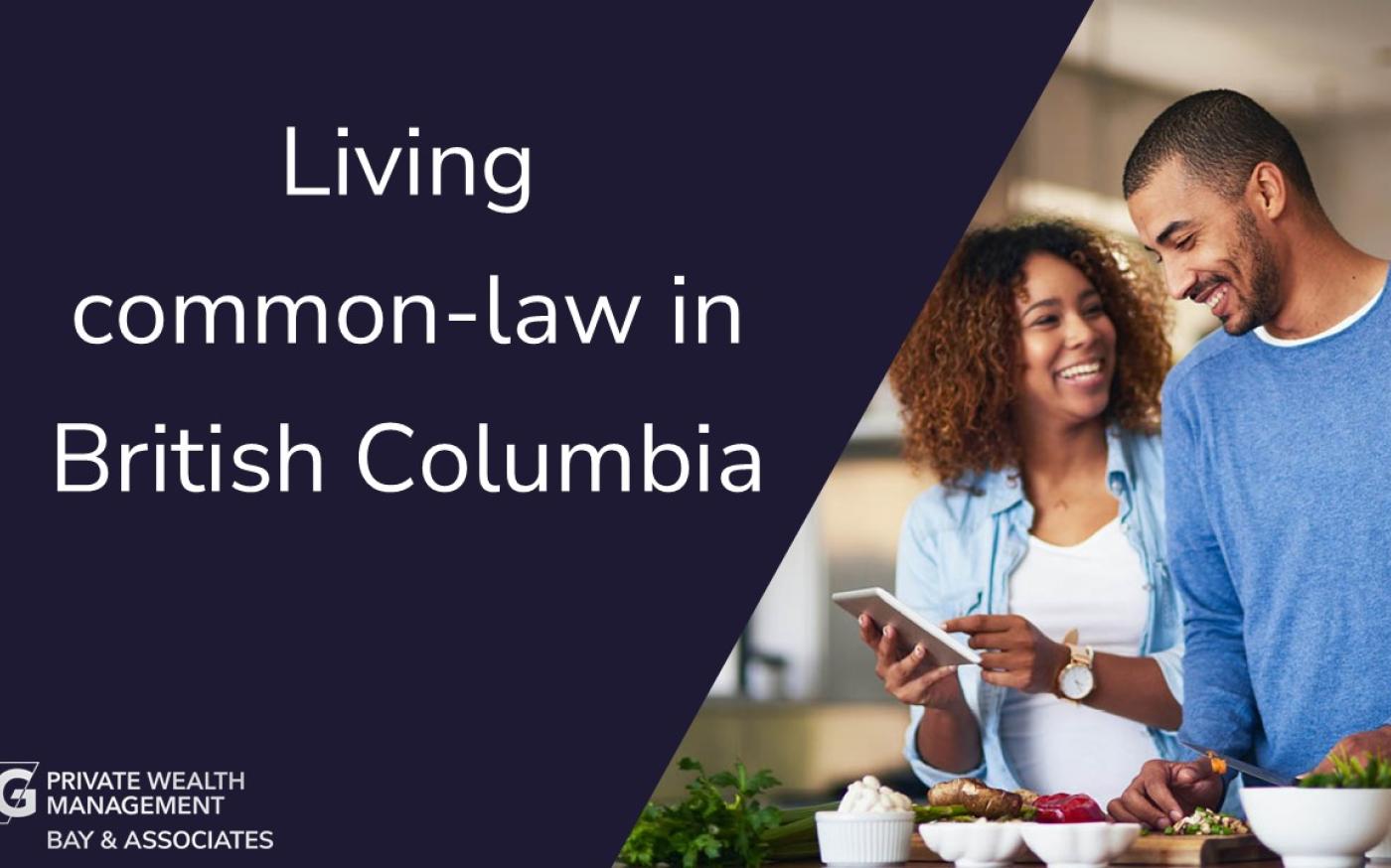 a common law couple cooking