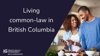 a common law couple cooking